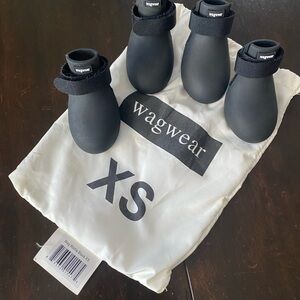 Wagwear Black Dog Boots - XS